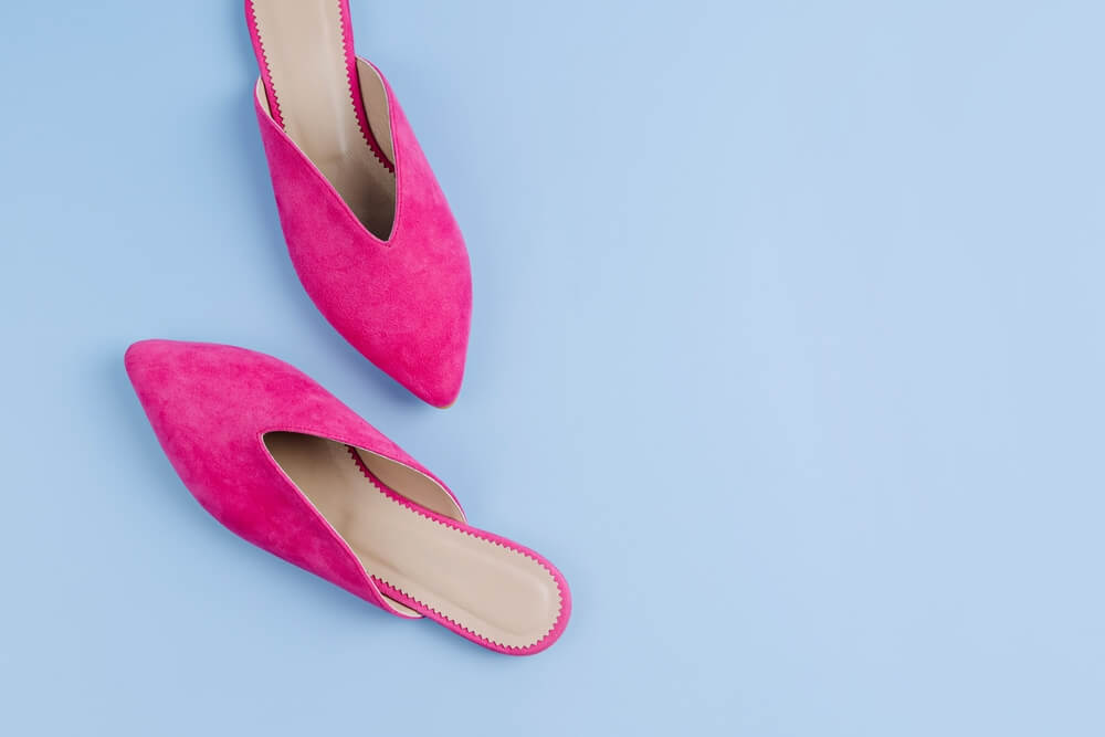 pink flats