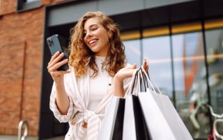 woman shopping