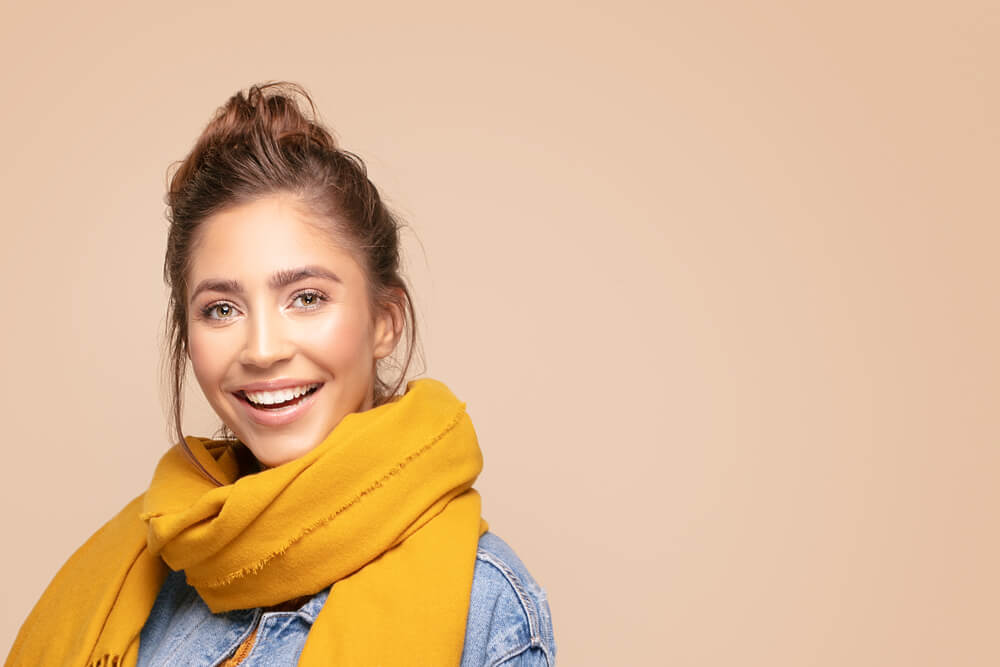woman scarf